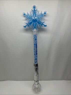 Blue Disney On Ice Snowflake Light-Up Wand
